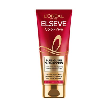L'Oréal Paris Elseve Color-Vive Plus qu'un shampoing Cheveux Colorés ou Méchés 200ml